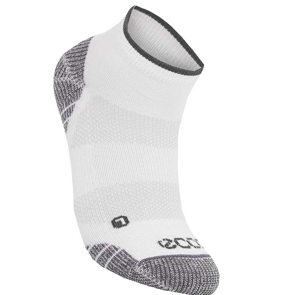 Ecco Golf Ankle Socks Sokker Dame Hvite | NO 427WNB